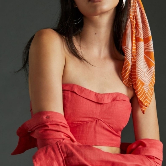 New Anthropologie Bustier Top Size XSP - Picture 2 of 8